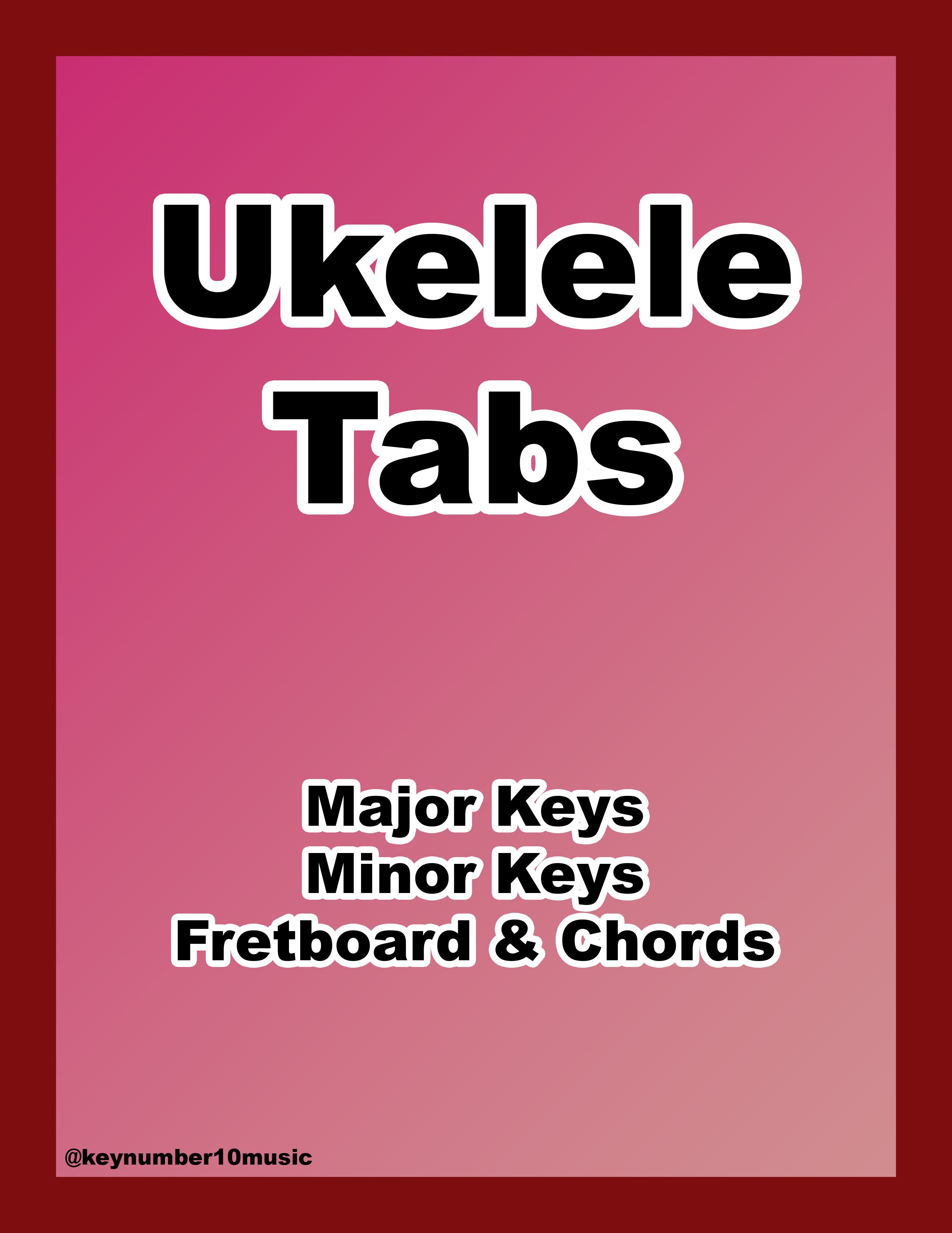 Ukelele Key Guide - Digital Download PDF